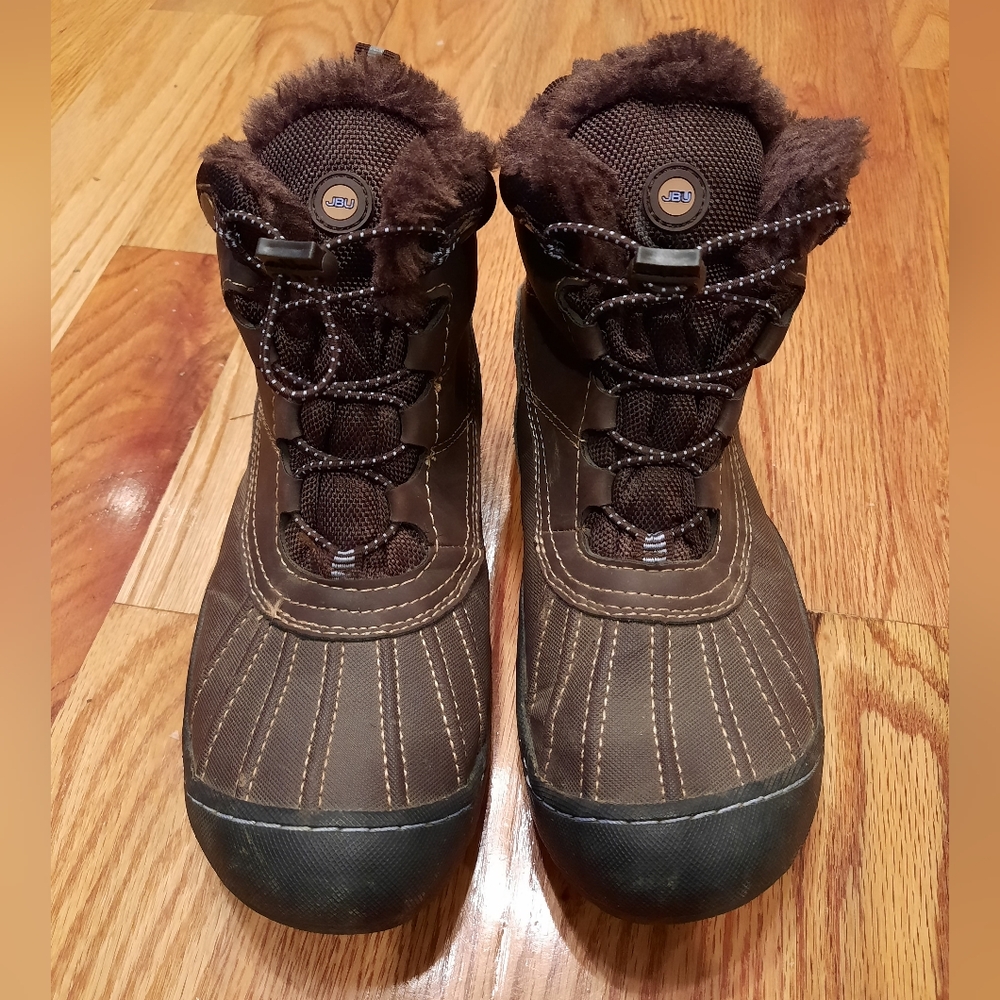 Women's JBU Jambu‎ Vegan Pullman Boots, Sz 8, Faux Fur!